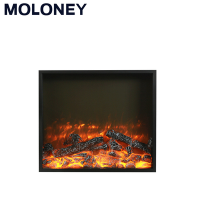 800mm Indoor Electric Built In Firebox Energy Saving LED Wood Burning Flame